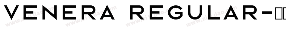 Venera Regular字体转换